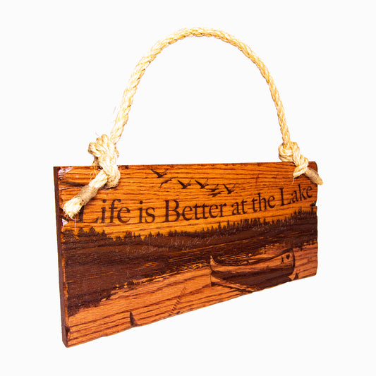Life is Better at the Lake Sign