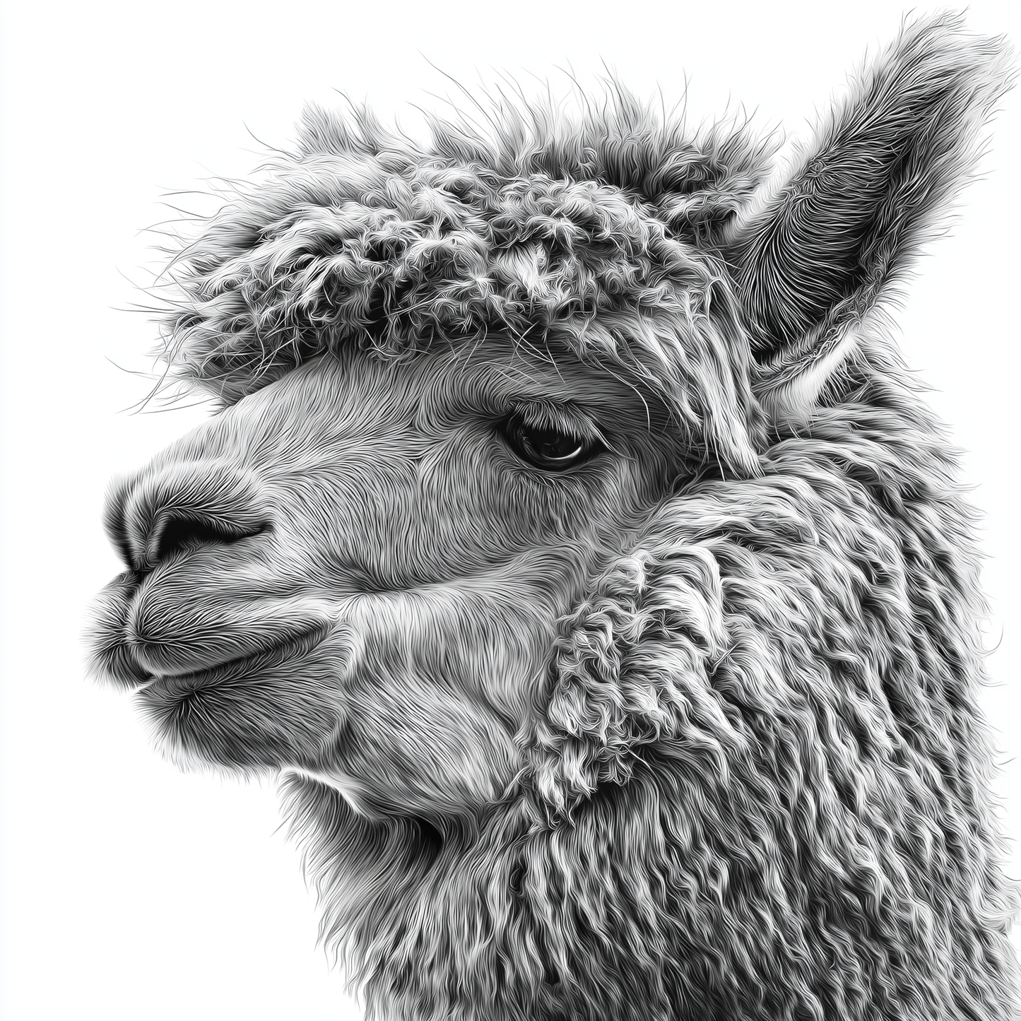 Ellsworth Crossing - Alpaca Ceramic Plate